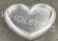 Isolation phonique en aluminium hyperbolique en forme de coeur de panneau