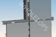 Panneaux de panneau de GV 2.5mm/en aluminium en aluminium 3.0mm extérieurs de Rainscreen de revêtement
