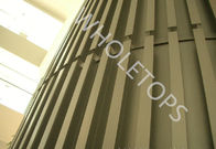 PVDF a enduit le feuillard décoratif de panneaux en aluminium de façade de 2.0MM pour le bâtiment