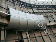 La façade en aluminium architecturale extérieure de feuille/en métal de GV 1.5MM lambrisse le revêtement de PPG