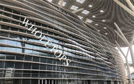 Les panneaux en aluminium incurvés par 2.5MM du centre d'exposition 2.0MM couvrent l'alliage 5005