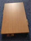 Isolation thermique de revêtement du bois en aluminium de amortissement saine du panneau PPG d'ISO14001 6.0mm