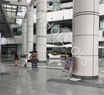 6.0MM PVDF ont enduit la longueur de feuilles en aluminium 600mm-4500mm pour l'immeuble de bureaux