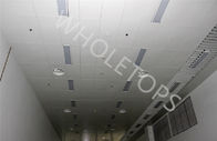 La poudre adaptée aux besoins du client de la taille ISO14001 4.0MM a enduit les feuilles en aluminium pour le mur rideau
